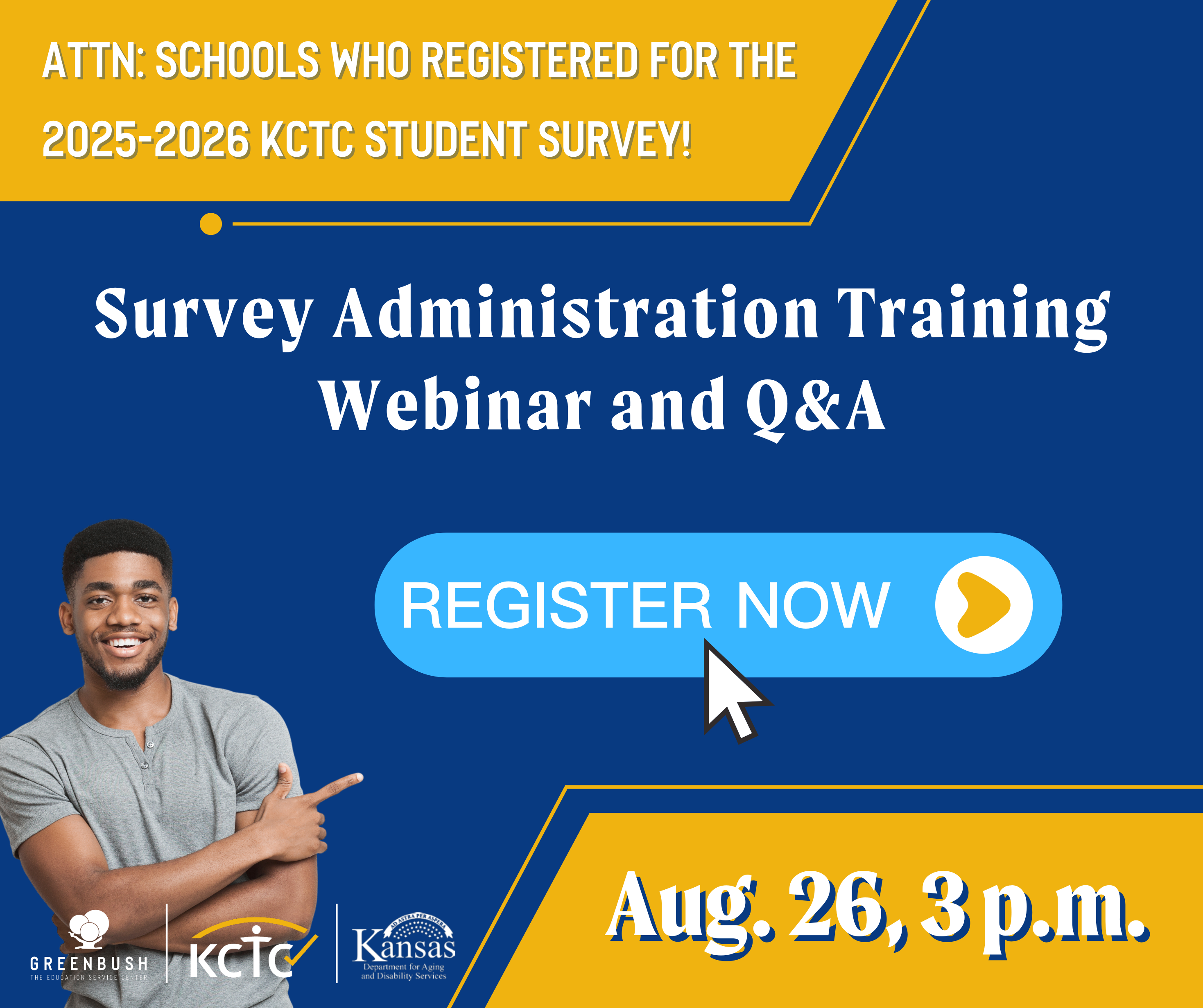 FY26 Survey Admin Training - KCTC ONLY Social Media (not GB)