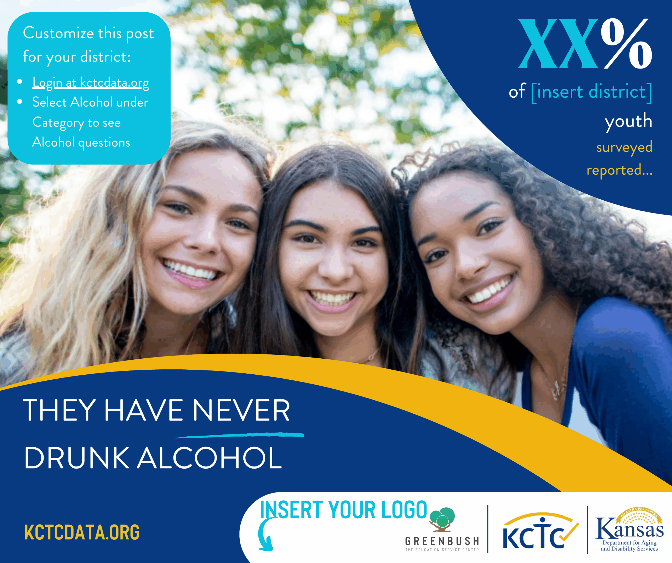 Youth who never drank alcohol